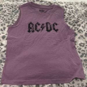 AC DC Muscle Tank